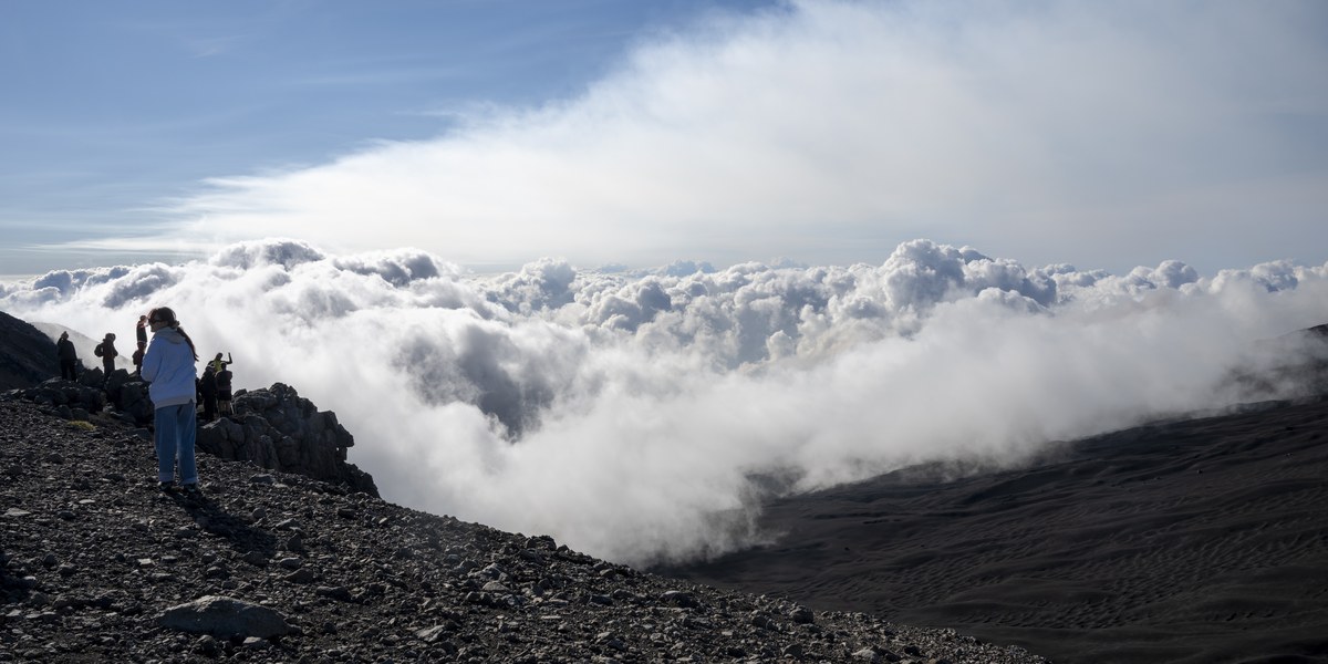 Etna yanardağı, Sicilya