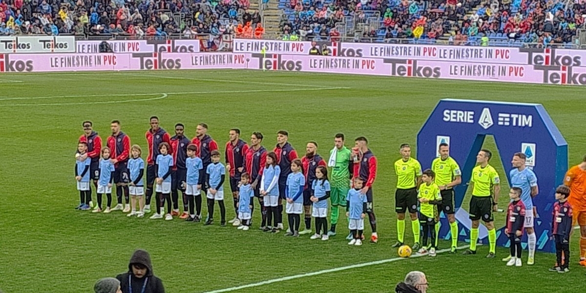 Serie A maçında saha ve dolu tribün